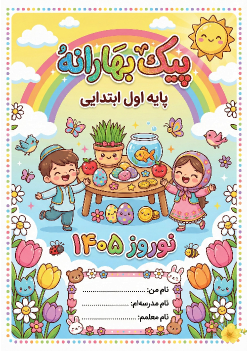 پیک نوروزی اول دبستان عیدانه 1405 