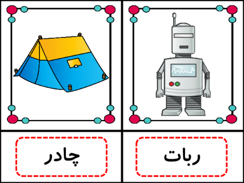 فلش کارت ابزار و وسایل کار