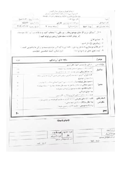 امتحان هماهنگ نوبت دوم نگارش پایه نهم استان گلستان | خرداد 1403