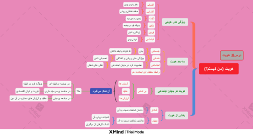 ساختار درختی درس 8 جامعه شناسی دهم: هویت