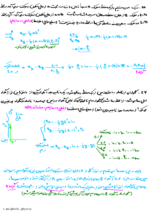 حل تشریحی سوالات کنکوری از مباحث کتاب فیزیک دوازدهم ریاضی و تجربی