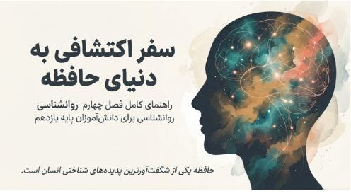 درس 4: حافظه و علل فراموشی | دانلود فایل PDF آموزش روانشناسی یازدهم