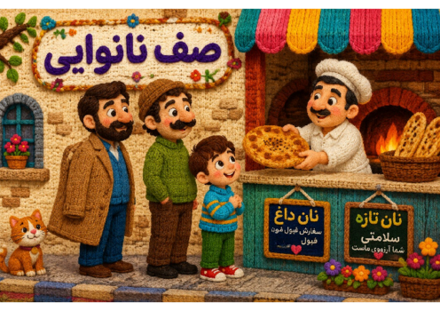 اینفوگرافی درس اول هدیه سوم ابتدایی (آستین های خالی)