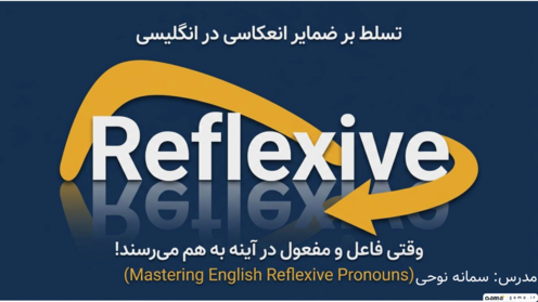 راهنمای گرامر ضمایر انعکاسی در انگلیسی