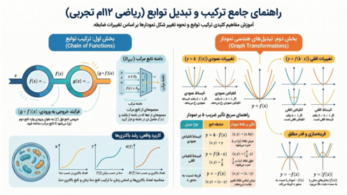 راهنمای تبدیل و ترکیب توابع