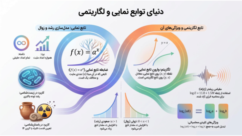 اسلاید تدریس فصل 3: توابع نمایی و لگاریتمی | حسابان یازدهم