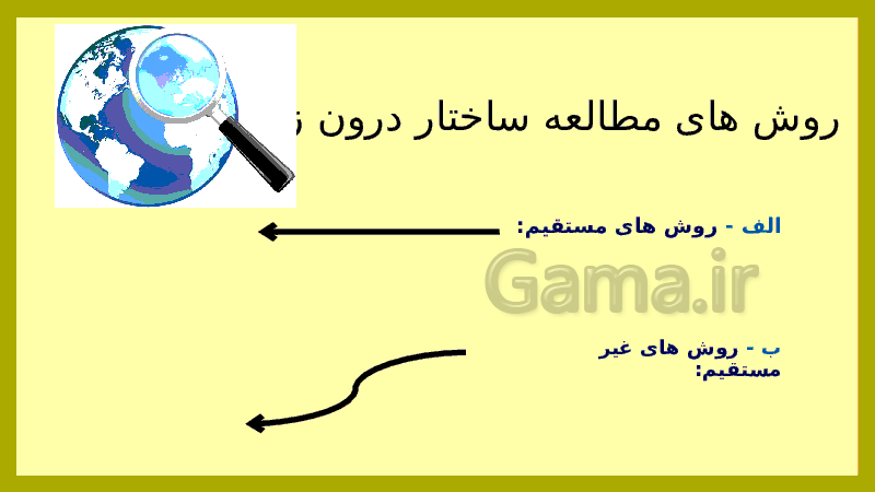 پاورپوینت علوم تجربی کلاس ششم دبستان | درس 4: سفر به اعماق زمین- پیش نمایش