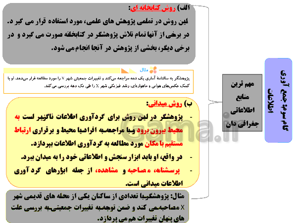 پاورپوینت تدریس جغرافیای ایران پایه دهم | درس 2: روش مطالعه در جغرافیا- پیش نمایش