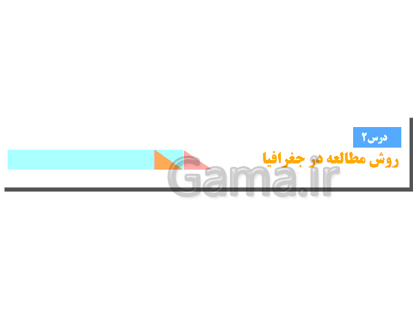 پاورپوینت تدریس جغرافیای ایران پایه دهم | درس 2: روش مطالعه در جغرافیا- پیش نمایش