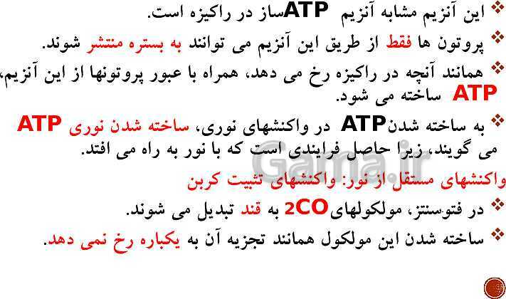 پاورپوینت تدریس زیست شناسی (3) دوازدهم تجربی | فصل 6: از انرژی به ماده (گفتار 1 تا 3)- پیش نمایش