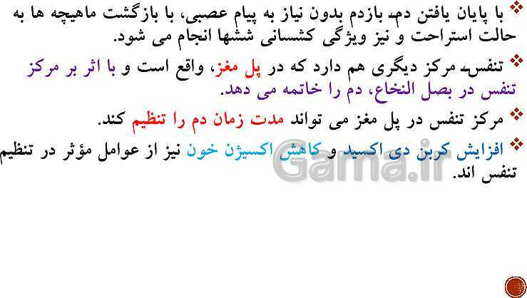 پاورپوینت تدریس زیست شناسی (1) دهم تجربی | فصل 3: تبادلات گازی (گفتار 1 تا 3)- پیش نمایش