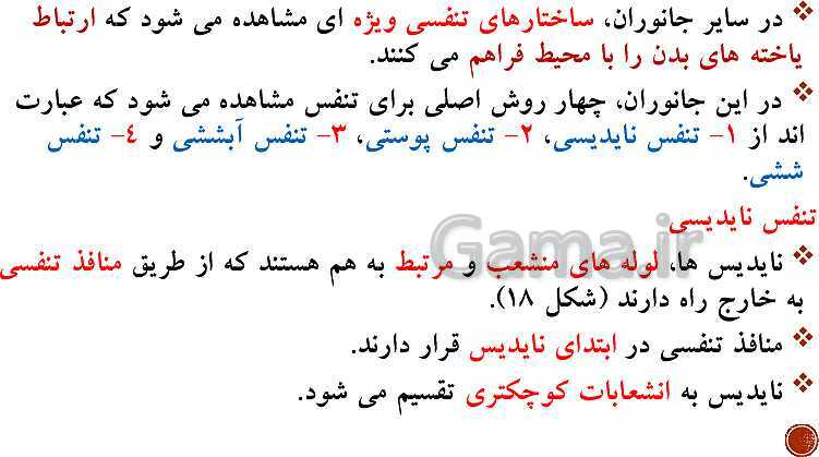 پاورپوینت تدریس زیست شناسی (1) دهم تجربی | فصل 3: تبادلات گازی (گفتار 1 تا 3)- پیش نمایش