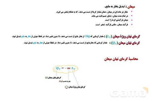 پاورپوینت آموزشی درس فیزیک (1) دهم | فصل 4: دما و گرما (تغییر حالت های ماده و روش های انتقال گرما)- پیش نمایش
