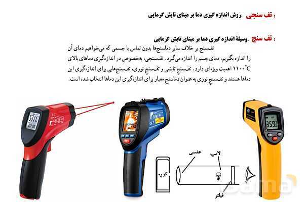 پاورپوینت آموزشی درس فیزیک (1) دهم | فصل 4: دما و گرما (تغییر حالت های ماده و روش های انتقال گرما)- پیش نمایش