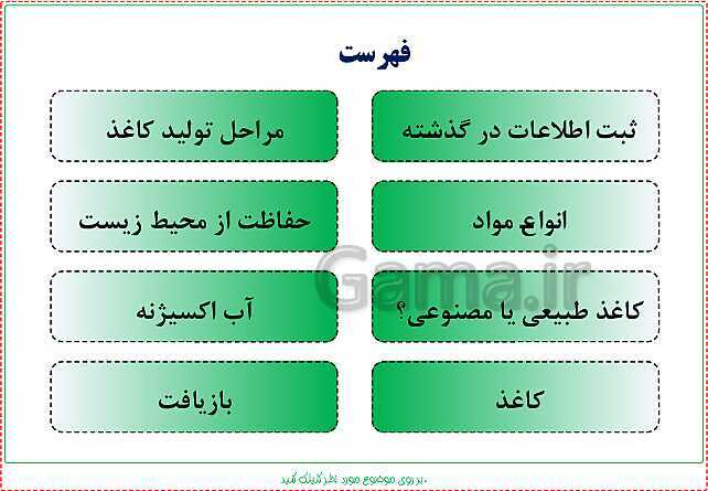 پاورپوینت تدریس علوم تجربی ششم دبستان | درس 2: سرگذشت دفتر من- پیش نمایش