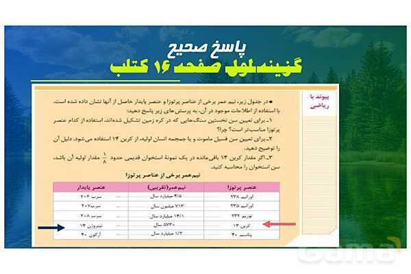 پاورپوینت تحلیل سوالات 101 تا 105 زمین شناسی کنکور سراسری داخل کشور سال 98- پیش نمایش