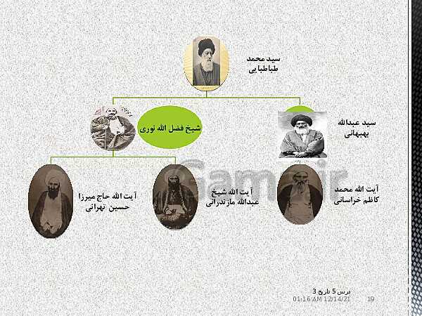 پاورپوینت آموزش تاریخ (3) دوازدهم انسانی | درس 5: انقلاب مشروطۀ ایران- پیش نمایش