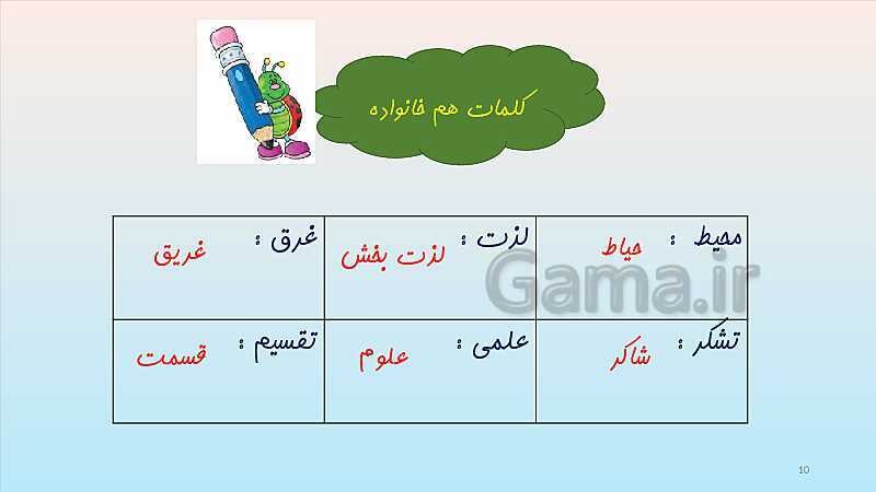 پاورپوینت فارسی سوم دبستان | درس 3: آسمان آبی، طبیعت پاک- پیش نمایش