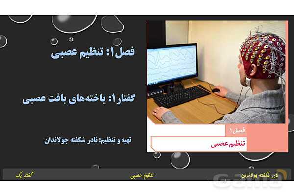 پاورپوینت زیست شناسی (2) یازدهم | فصل 1 | گفتار 1: یاخته‌های بافت عصبی