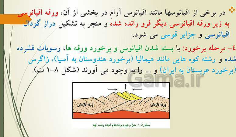 پاورپوینت آموزش مجازی زمین شناسی یازدهم | فصل 1: آفرینش کیهان و تکوین زمین- پیش نمایش