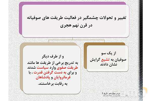 پاورپوینت تدریس تاریخ (2) یازدهم انسانی | درس 12: فرهنگ و هنر در عصر مغول- تیموری- پیش نمایش