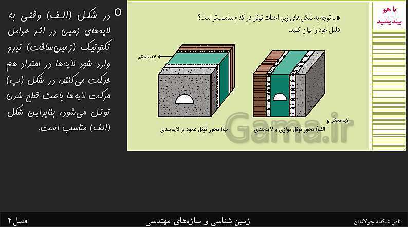 پاورپوینت تدریس زمین شناسی یازدهم | فصل 4: زمین شناسی و سازه‌های مهندسی- پیش نمایش