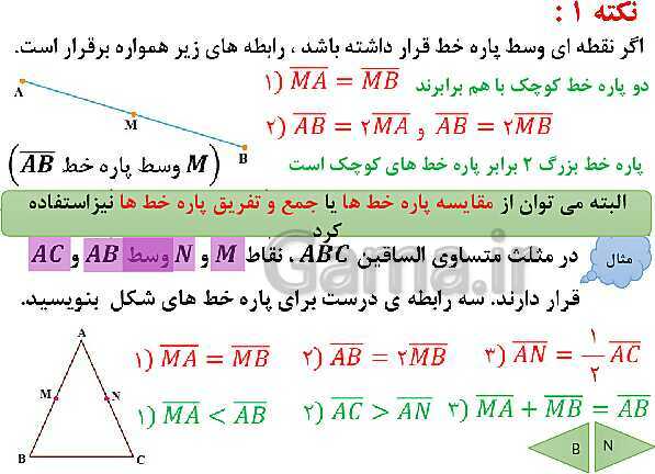 پاورپوینت آموزش فصل چهارم ریاضی پایه هفتم | فصل 4: هندسه و استدلال- پیش نمایش