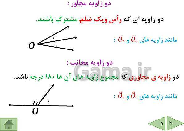 پاورپوینت آموزش فصل چهارم ریاضی پایه هفتم | فصل 4: هندسه و استدلال- پیش نمایش