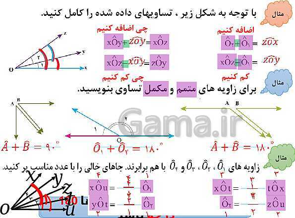 پاورپوینت آموزش فصل چهارم ریاضی پایه هفتم | فصل 4: هندسه و استدلال- پیش نمایش