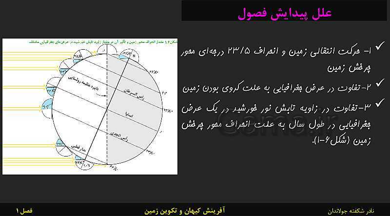 پاورپوینت تدریس زمین شناسی یازدهم | فصل 1: آفرینش کیهان و تکوین زمین- پیش نمایش