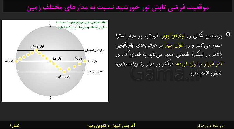 پاورپوینت تدریس زمین شناسی یازدهم | فصل 1: آفرینش کیهان و تکوین زمین- پیش نمایش