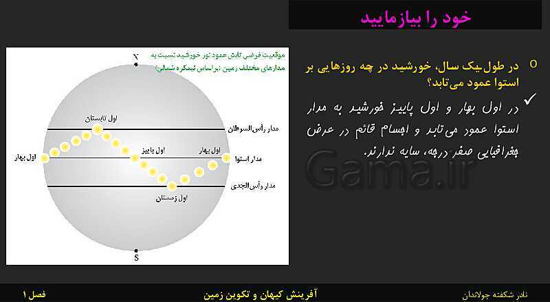 پاورپوینت تدریس زمین شناسی یازدهم | فصل 1: آفرینش کیهان و تکوین زمین- پیش نمایش