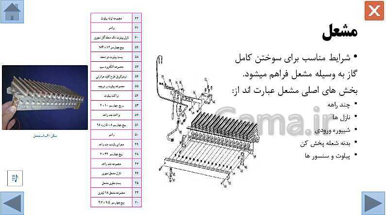 پاورپوینت تعمیرکار آبگرمکن دیواری/ واحد کار اول / دهم دوره دوم متوسطه- کاردانش- پیش نمایش