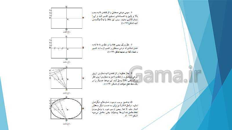 پاورپوینت شناخت وسایل و ابزار نقشه کشی ترسیم سطوح و احجام هندسی- پیش نمایش