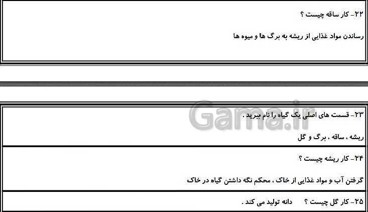 پاورپوینت متن کامل کتاب و پاسخ به فعالیت‌های علوم تجربی سوم دبستان | درس 1 تا 14- پیش نمایش