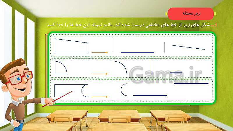 پاورپوینت آموزش درس به درس ریاضی کلاس سوم دبستان | فصل 5: محیط و مساحت- پیش نمایش