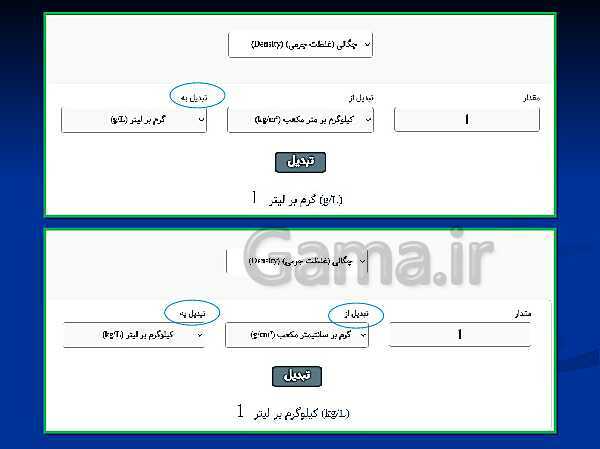 پاورپوینت آموزش فیزیک (1) دهم | قسمت 6: چگالی- پیش نمایش