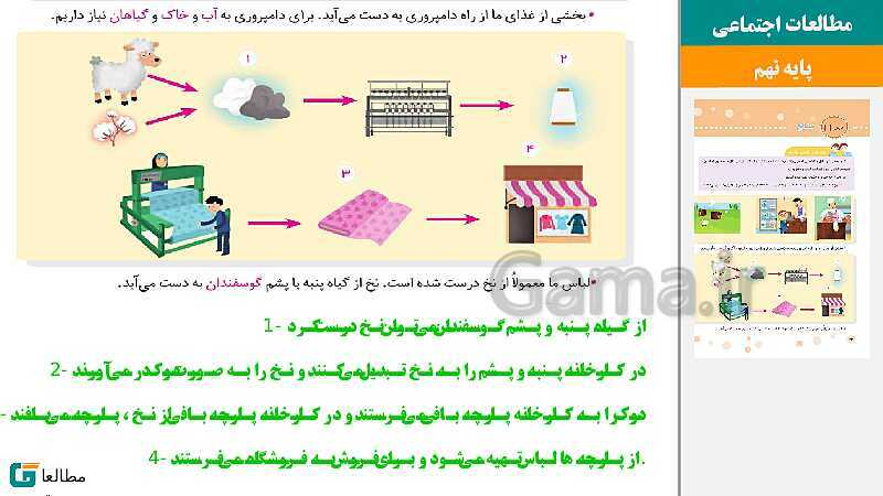 پاورپوینت متن کامل کتاب و پاسخ به فعالیت‌های مطالعات اجتماعی سوم دبستان | درس 1 تا 23- پیش نمایش