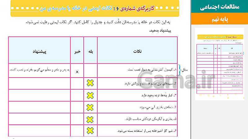 پاورپوینت متن کامل کتاب و پاسخ به فعالیت‌های مطالعات اجتماعی سوم دبستان | درس 1 تا 23- پیش نمایش