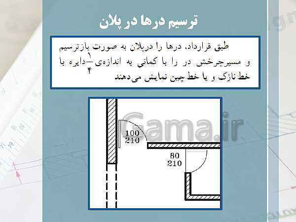 پاورپوینت نقشه کشی عمومی ساختمان دهم دوره دوم متوسطه- کاردانش- پیش نمایش