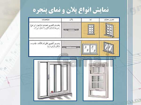 پاورپوینت نقشه کشی عمومی ساختمان دهم دوره دوم متوسطه- کاردانش- پیش نمایش