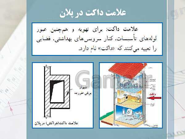 پاورپوینت نقشه کشی عمومی ساختمان دهم دوره دوم متوسطه- کاردانش- پیش نمایش