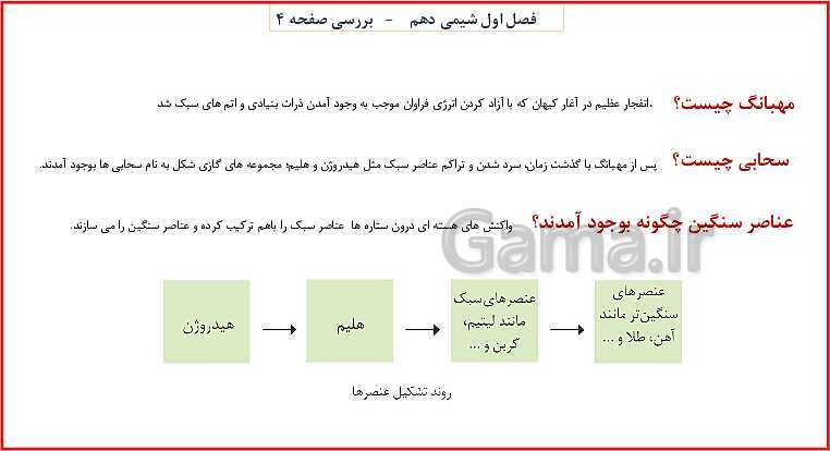 پاورپوینت شیمی (1) دهم به همراه پاسخ تشریحی تمرینات دوره‌ای- پیش نمایش