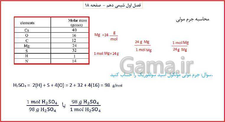 پاورپوینت شیمی (1) دهم به همراه پاسخ تشریحی تمرینات دوره‌ای- پیش نمایش