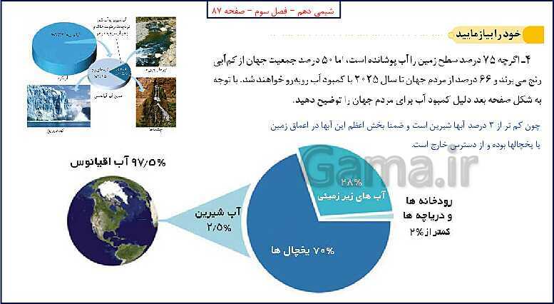 پاورپوینت شیمی (1) دهم به همراه پاسخ تشریحی تمرینات دوره‌ای- پیش نمایش