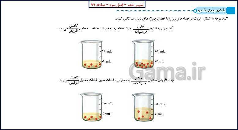 پاورپوینت شیمی (1) دهم به همراه پاسخ تشریحی تمرینات دوره‌ای- پیش نمایش