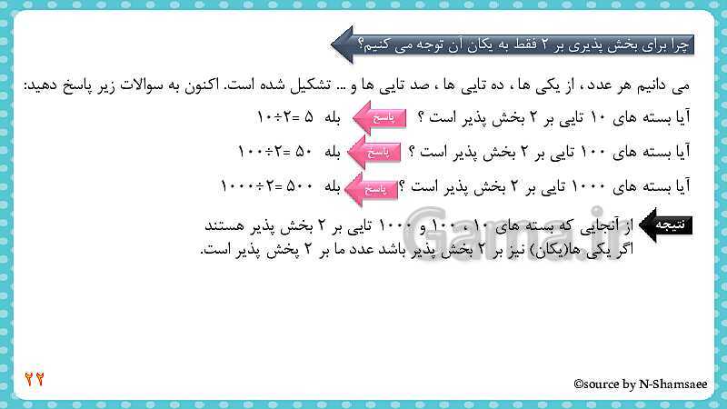 پاورپوینت تکرار و تمرین‌های مکمل فصل 1 کتاب ریاضی ششم دبستان | فصل 1: عدد و الگوهای عددی- پیش نمایش