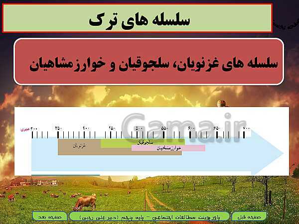 پاورپوینت خلاصه شدۀ آموزش مطالعات اجتماعی پنجم دبستان | درس 20: وزیران کاردان، شهرهای آباد- پیش نمایش