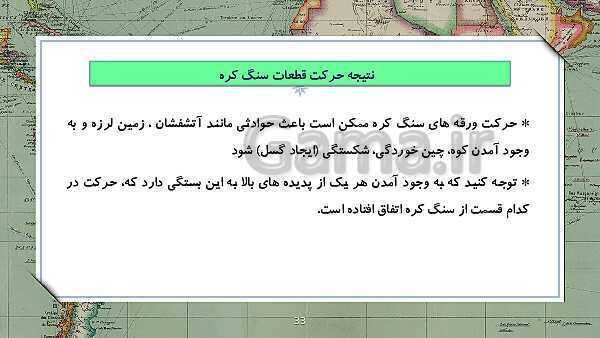 پاورپوینت آموزش علوم کلاس ششم | درس 4: سفر به اعماق زمین- پیش نمایش