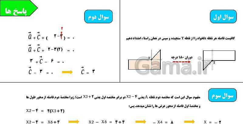 پاورپوینت تمرین‌های تکمیلی ریاضی هفتم | فصل 7 و 8- پیش نمایش